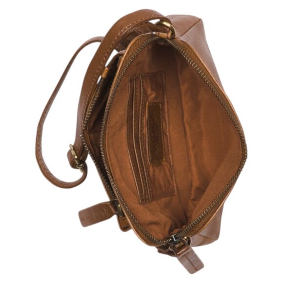 RIVIT Leather Camera Crossbody Bag With Stud Details - Picture 2 of 3